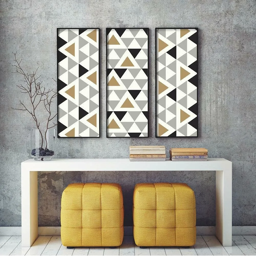Papier Peint Triangle Géométrique