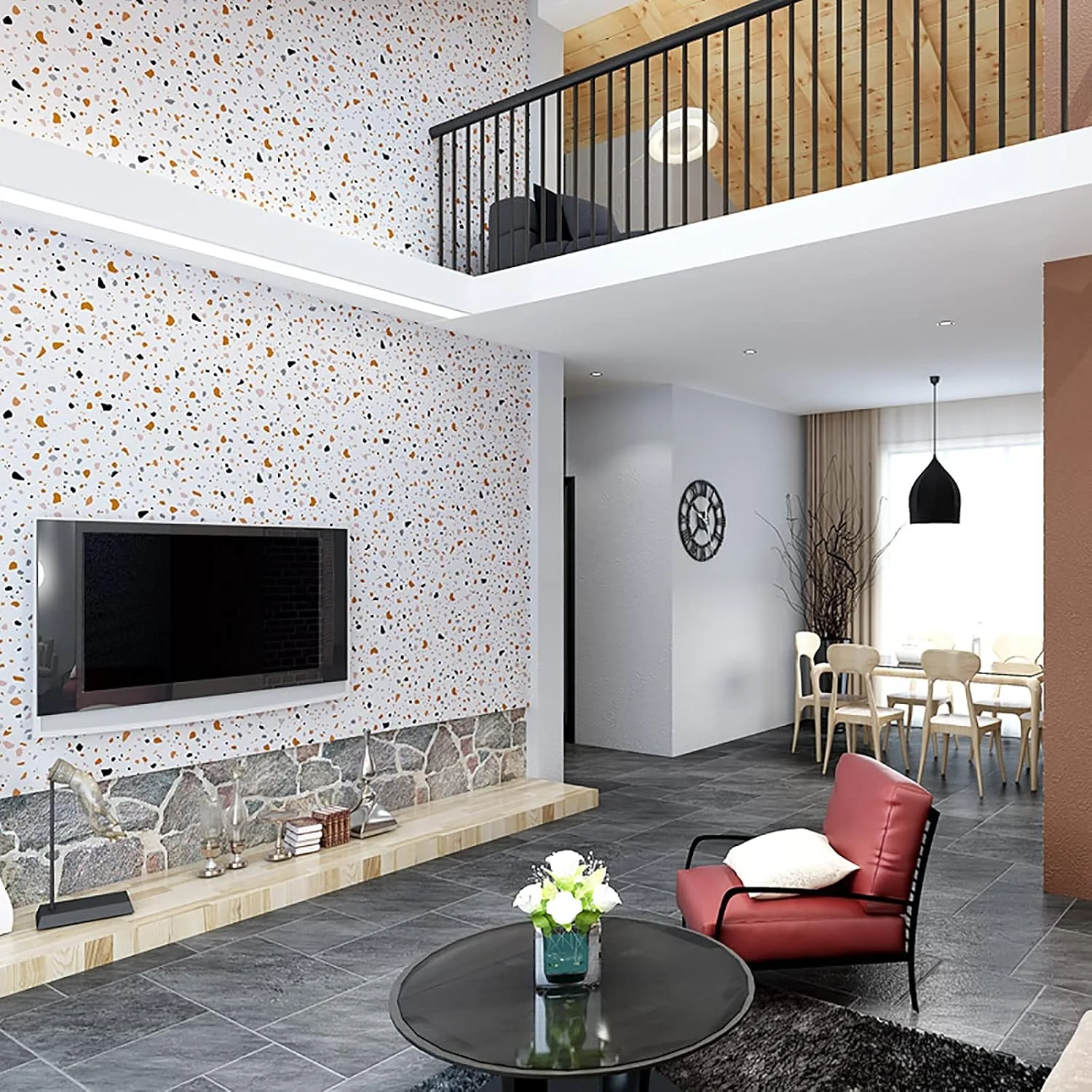 Papier Peint Terrazzo
