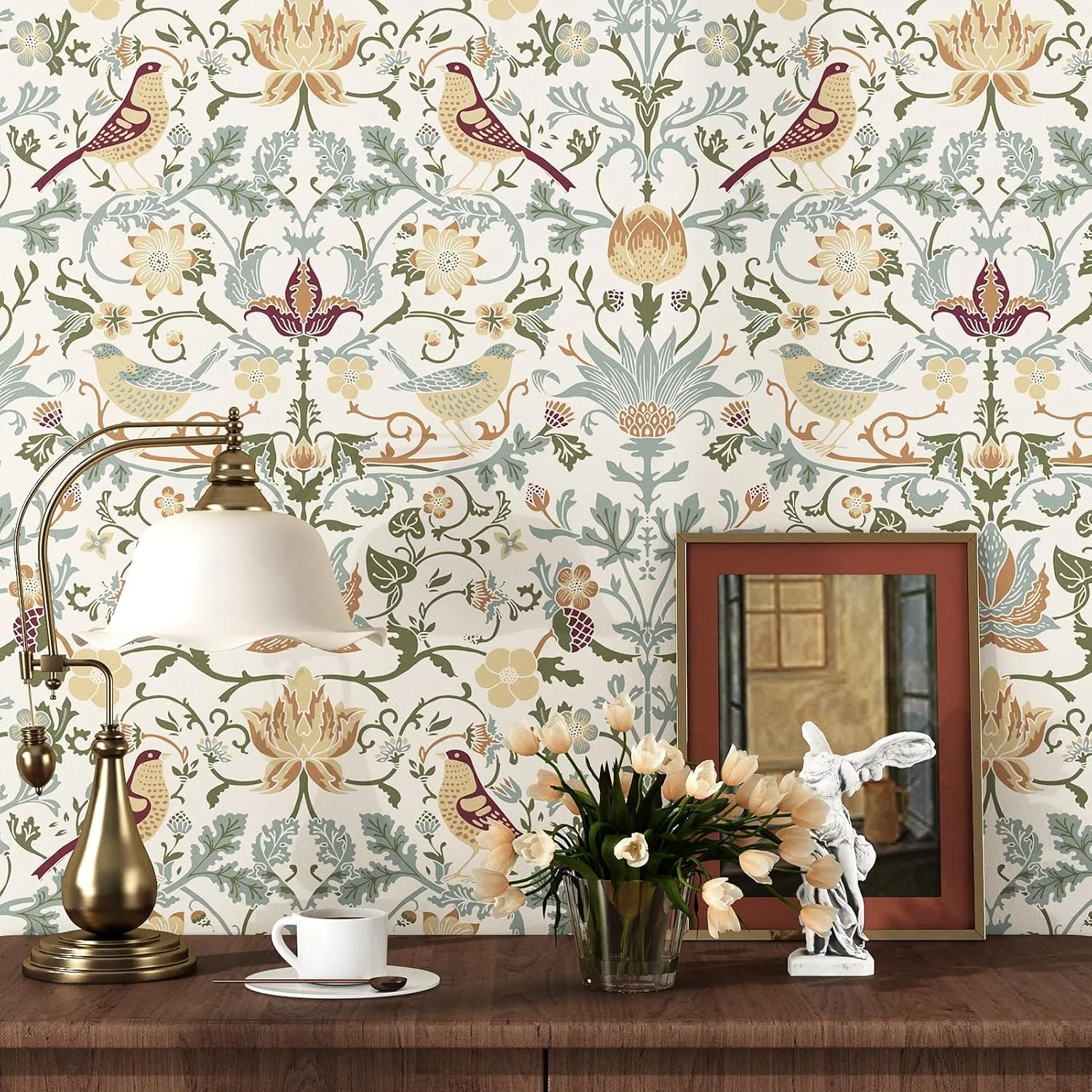 Yullpaper Fleurs Beige