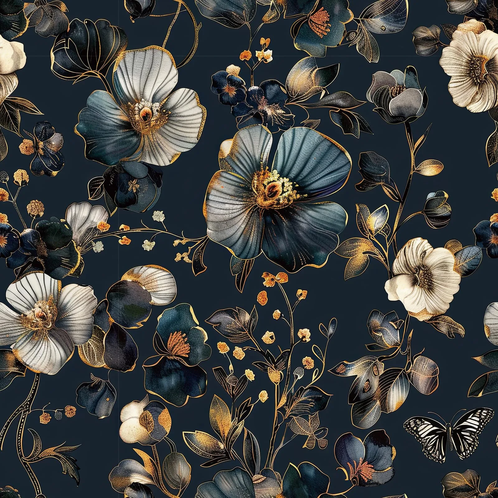Livelynine Motif Floral