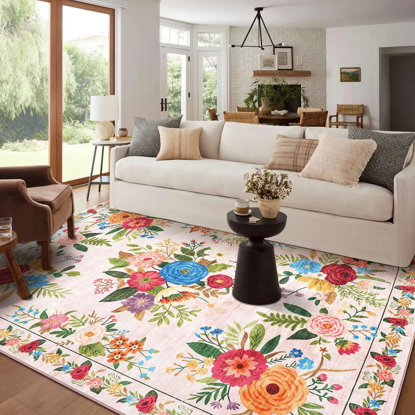 Bybsrll Tapis Lavable