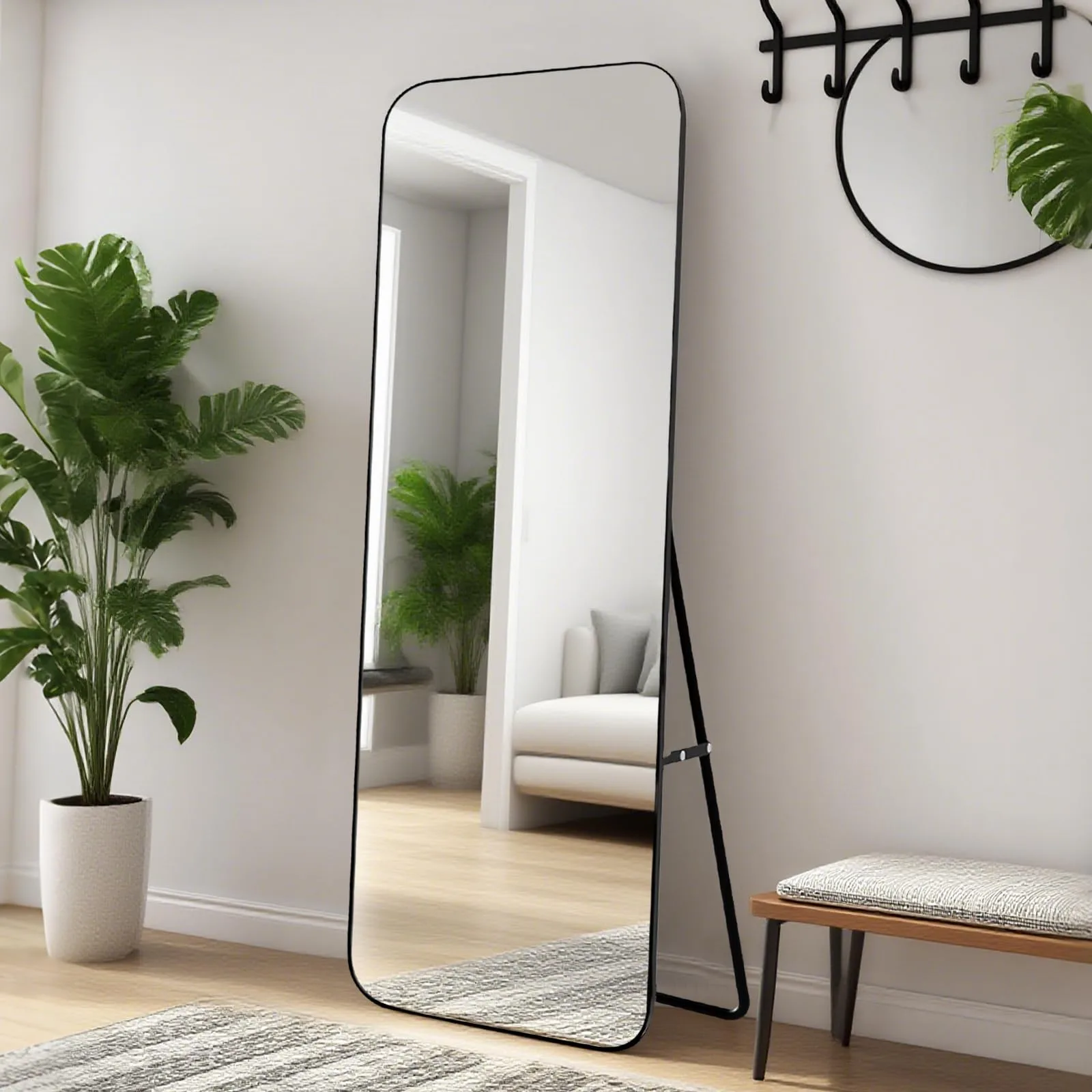 Miroir sur Pied