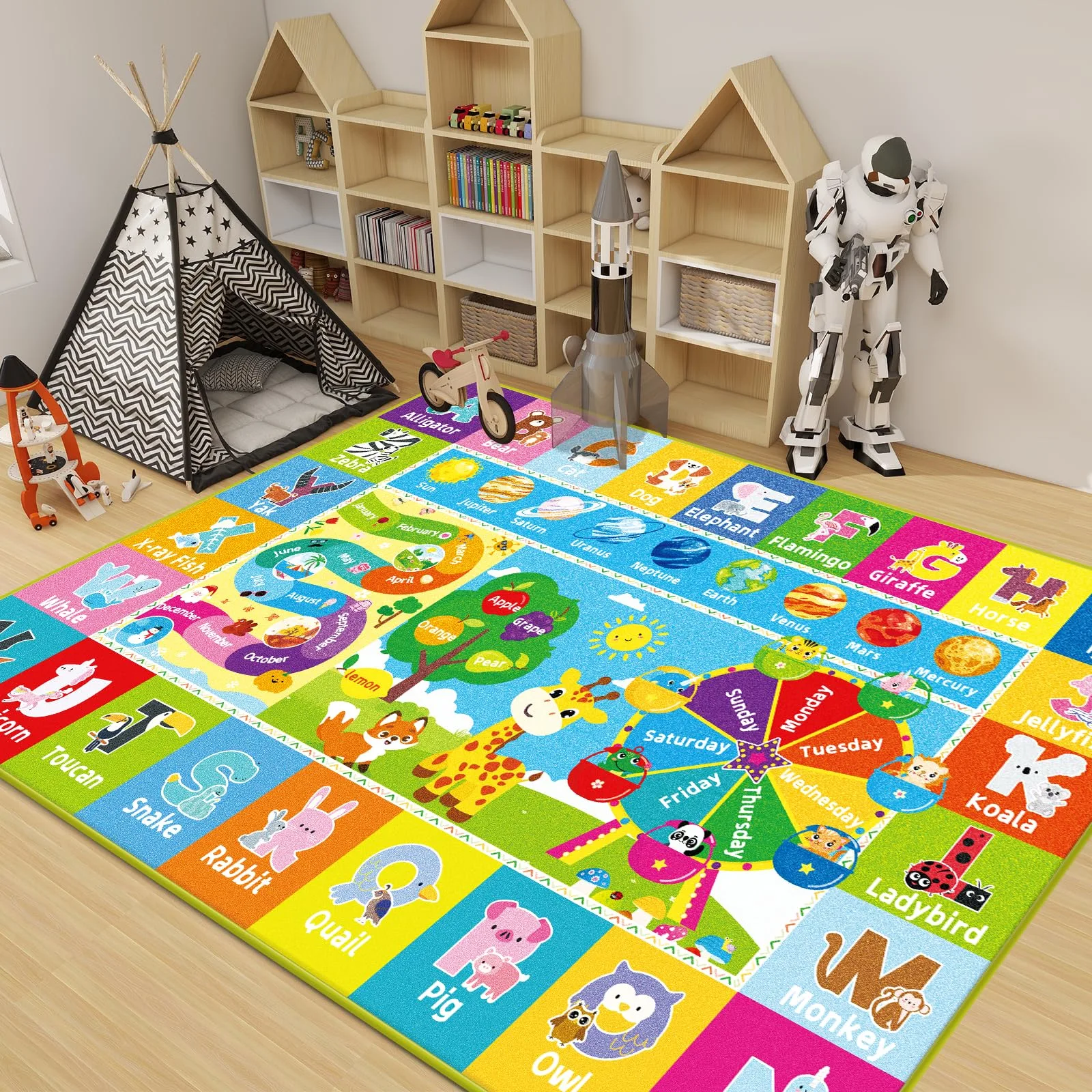 Tapis éducatif ABC