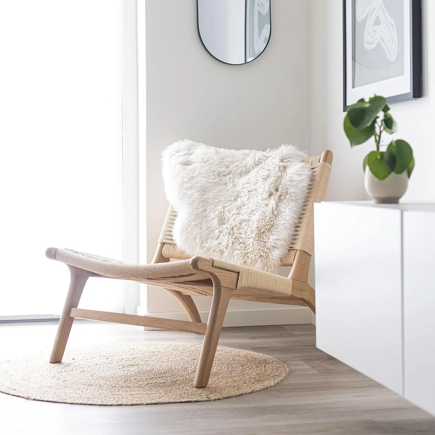 Nordic Sheep Tapis Peau de Mouton