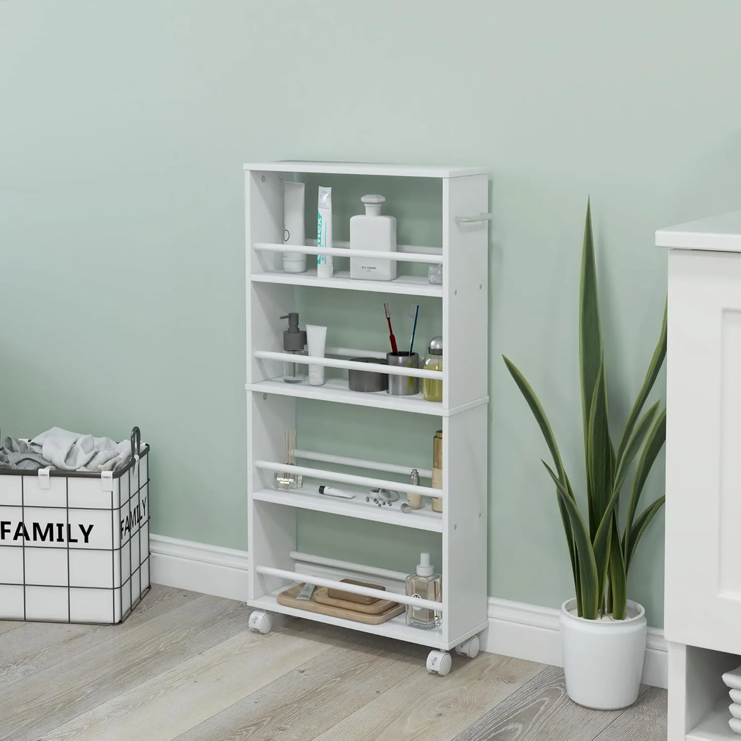 Homcom Chariot de Rangement