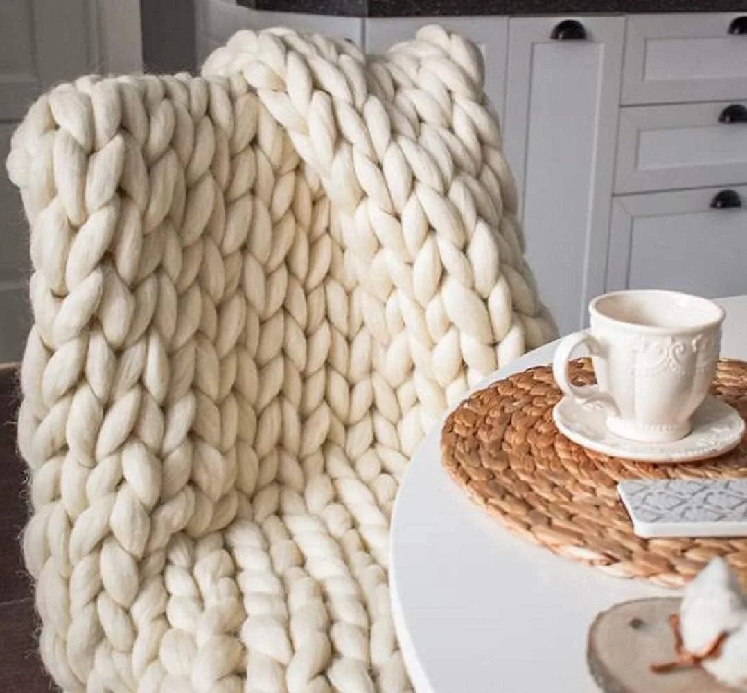 Plaid Tricot Grosse Maille